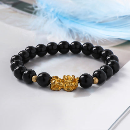 Bracelet Pixiu Traditionnel – Bracelet Chinois en Perles Énergétiques