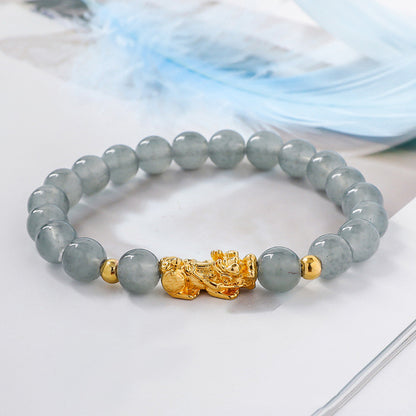 Bracelet Pixiu Traditionnel – Bracelet Chinois en Perles Énergétiques