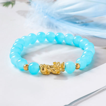 Bracelet Pixiu Traditionnel – Bracelet Chinois en Perles Énergétiques